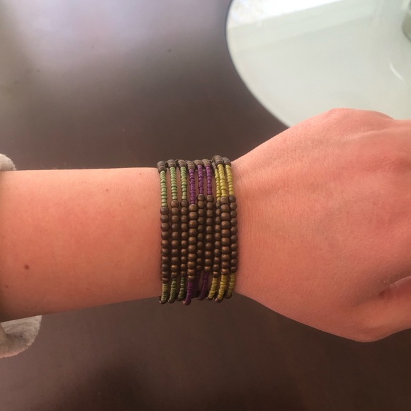 Beaded Cuff Bracelets - Picture 4 of 4